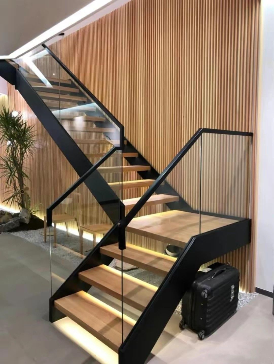 Modern Glass Staircase Railing Bangalore